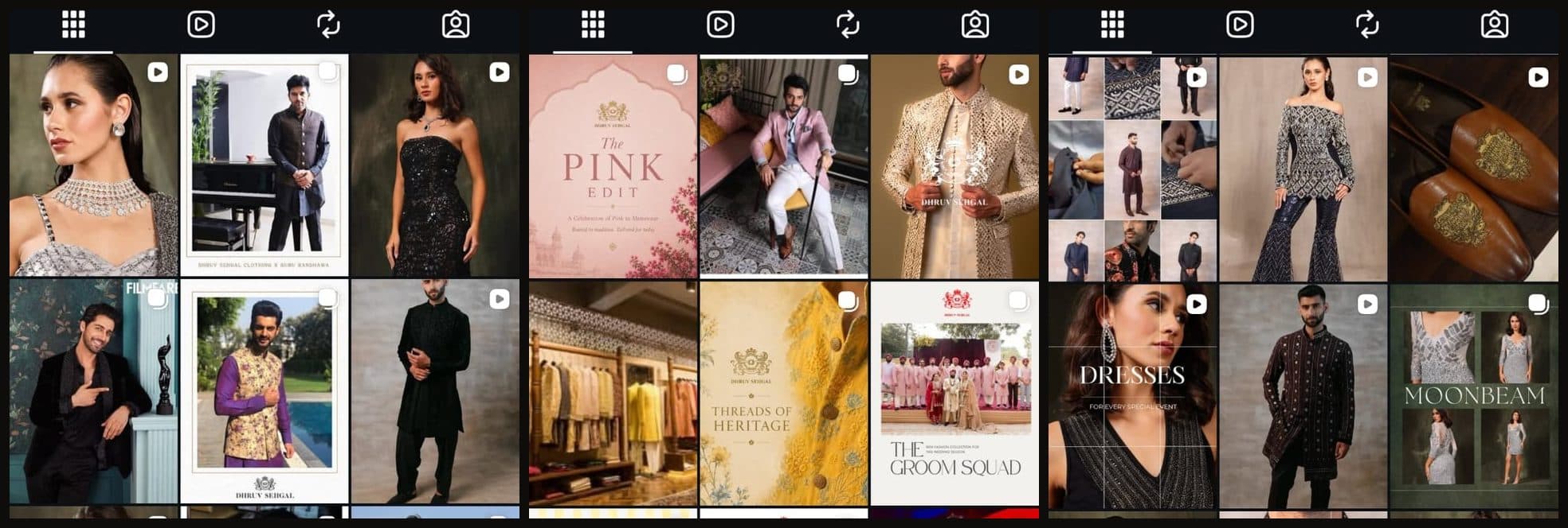 Dhruv Sehgal luxury fashion feed