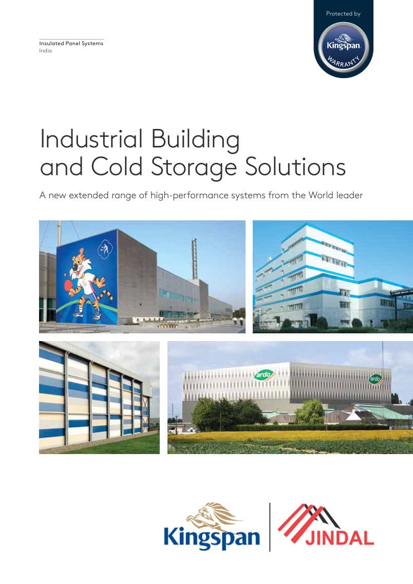Kingspan Jindal brochure cover
