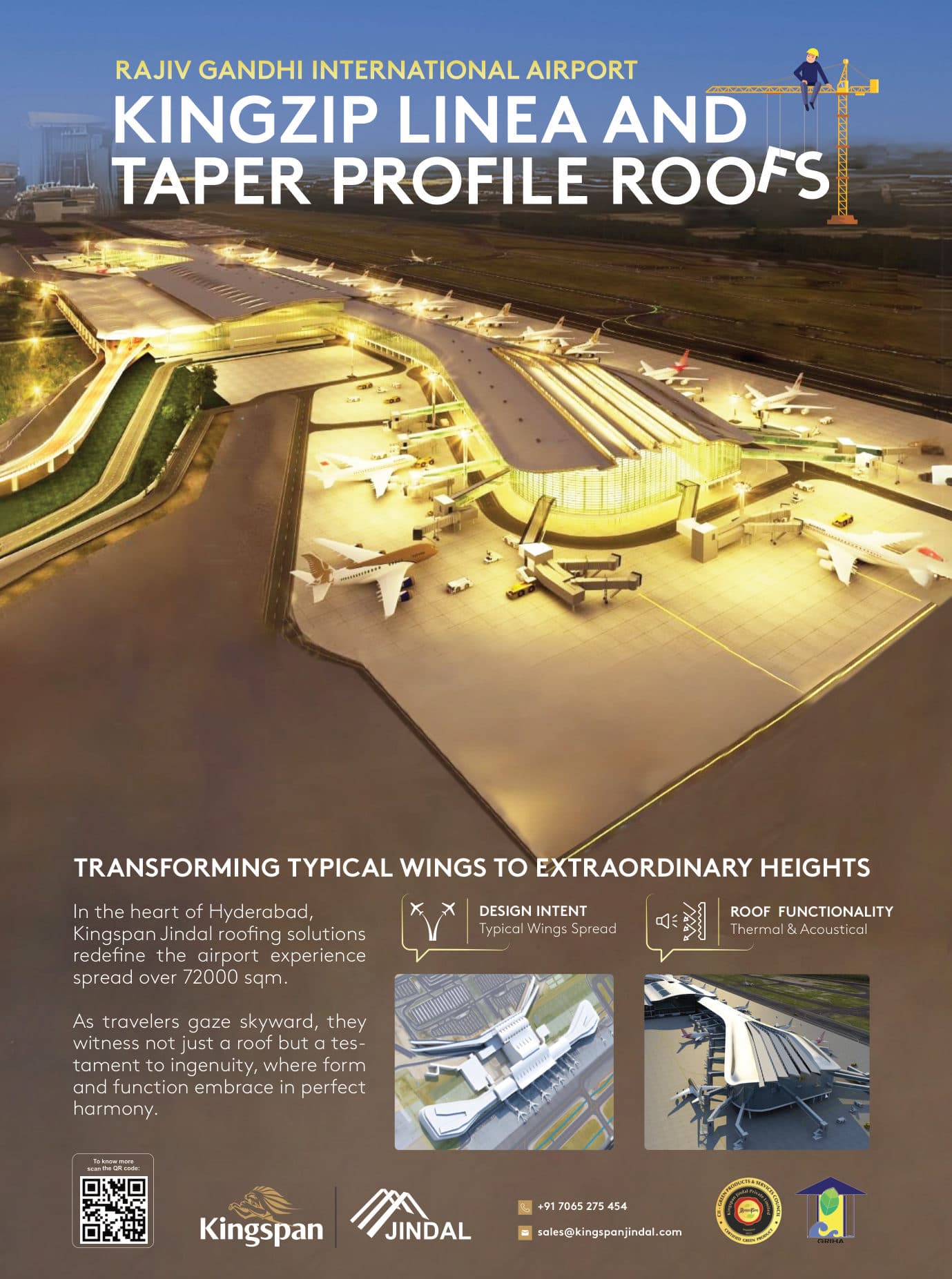 Kingspan Jindal magazine ad