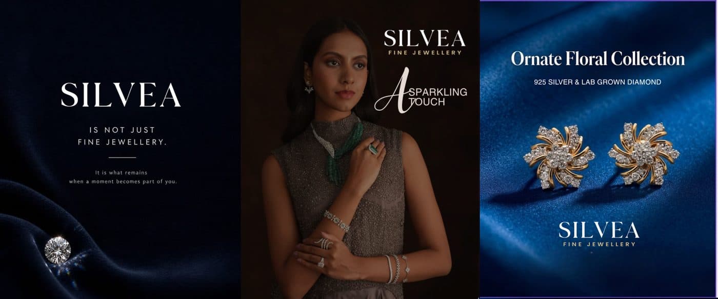 Silvea brand campaign creative
